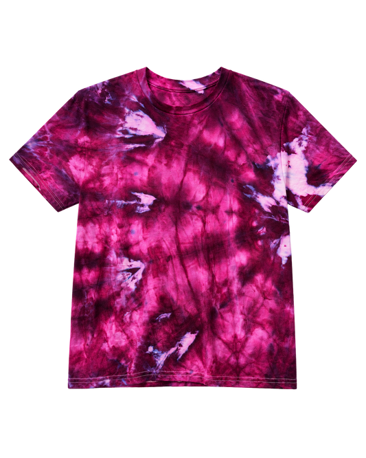 Amethyst tie dye t shirt