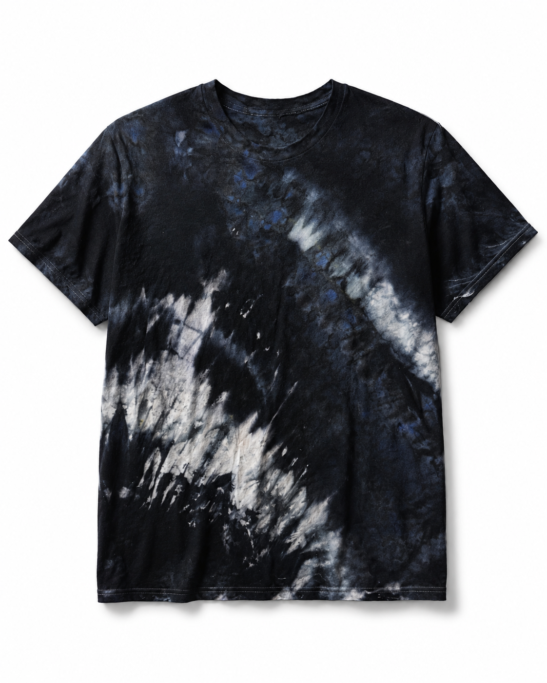 Midnight wave tie dye t-shirt